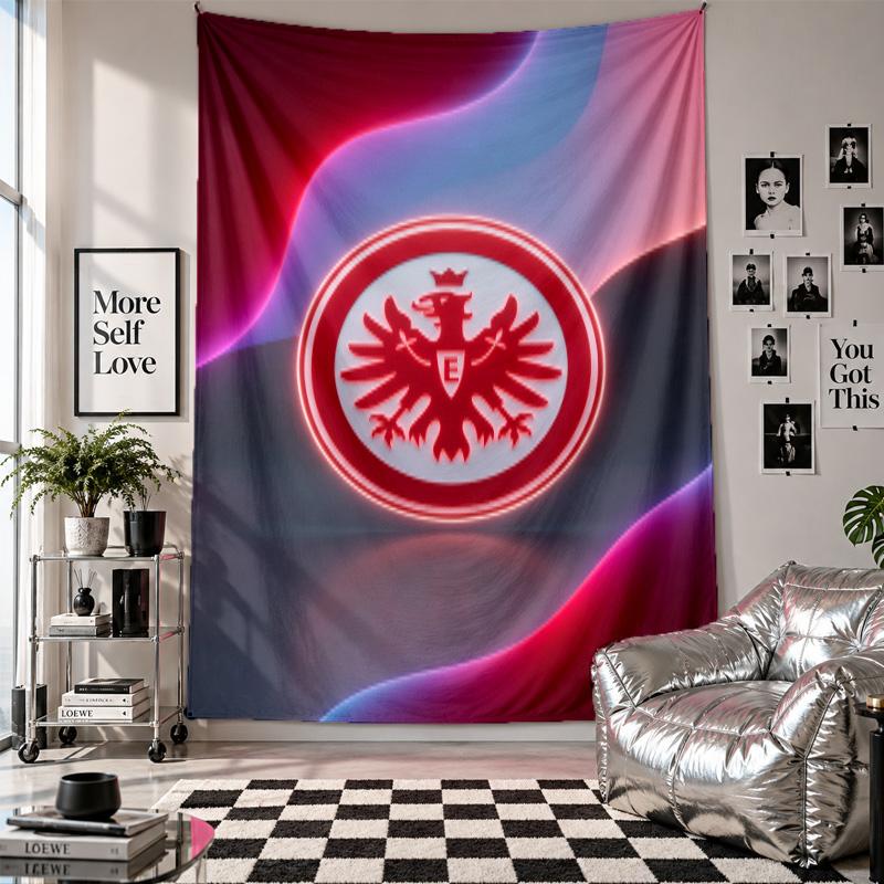 Eintracht Frankfurt Football Wall Tapestry Home Decor Wall Hanging Cloth for Bedroom Living Room Background