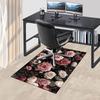 1PC Rose Floral Extra Large Non Slip Floor carpet, Office, family, Studio   Large Area Rug Indoor Rugs, Bold Statement Piece