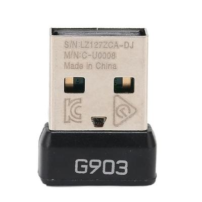 Lightweight Travel Friendly USB Mouse Receiver Ruggeds Plastic Metal Hybrids Build For G903 Device Office Environment