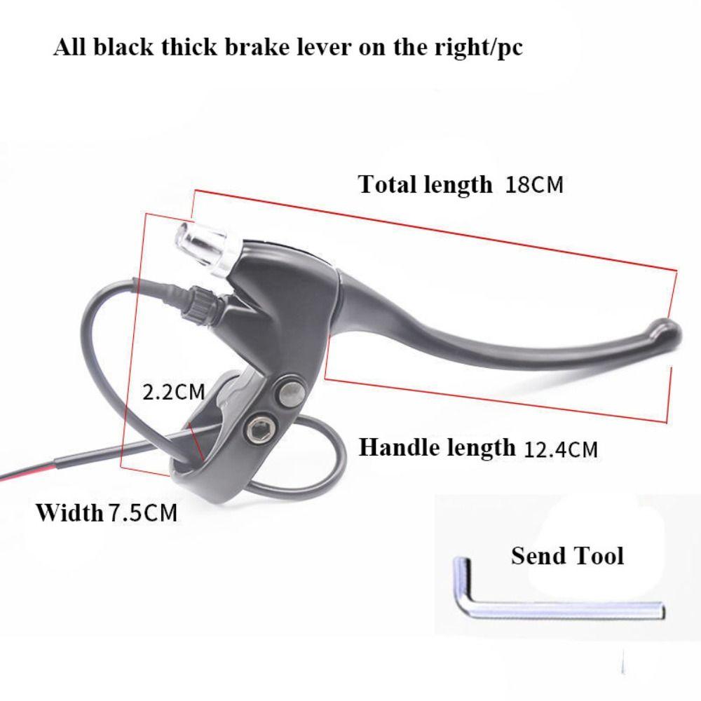 with Wire Power-off Switch Bicycle BMX Handle Ultralight Cycling Brake Levers  Bicycle Accessories