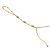 Bracelet Minimaliste Chaîne Fine Cristal Bagues de Doigt Pour Femmes Chaînes à Maillons Connectant Harnais de Main Bracelets Bijoux Cadeau