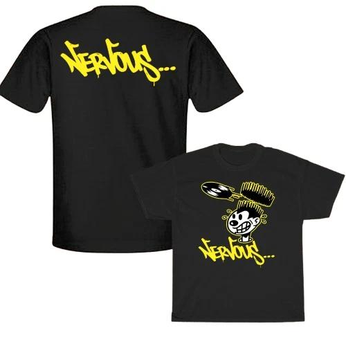 New Nervous Records Famous Music Records Logo Unisex T-Shirt Funny Size S to 5XL S