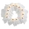 Halloween Decorations Halloween Ghost Wreath Cute Ghost Halloween Wreath Spooky Hanging Sign for Front Door