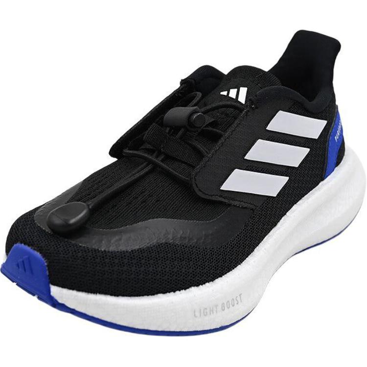Adidas Pureboost 5 Comfortable Versatile Non-Slip Wear-Resistant Low-Top Running Shoes Kids Sneakers Black JH6233