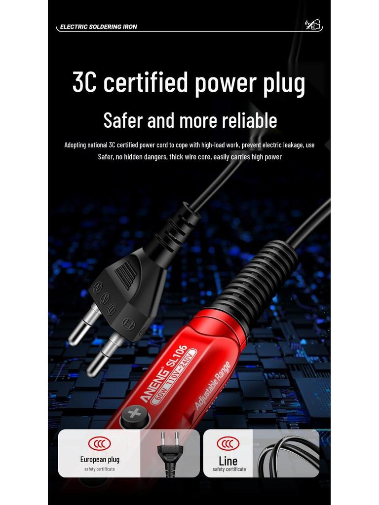 Digital Display Soldering Pen with Adjustable Temperature Control for Electronics Repair