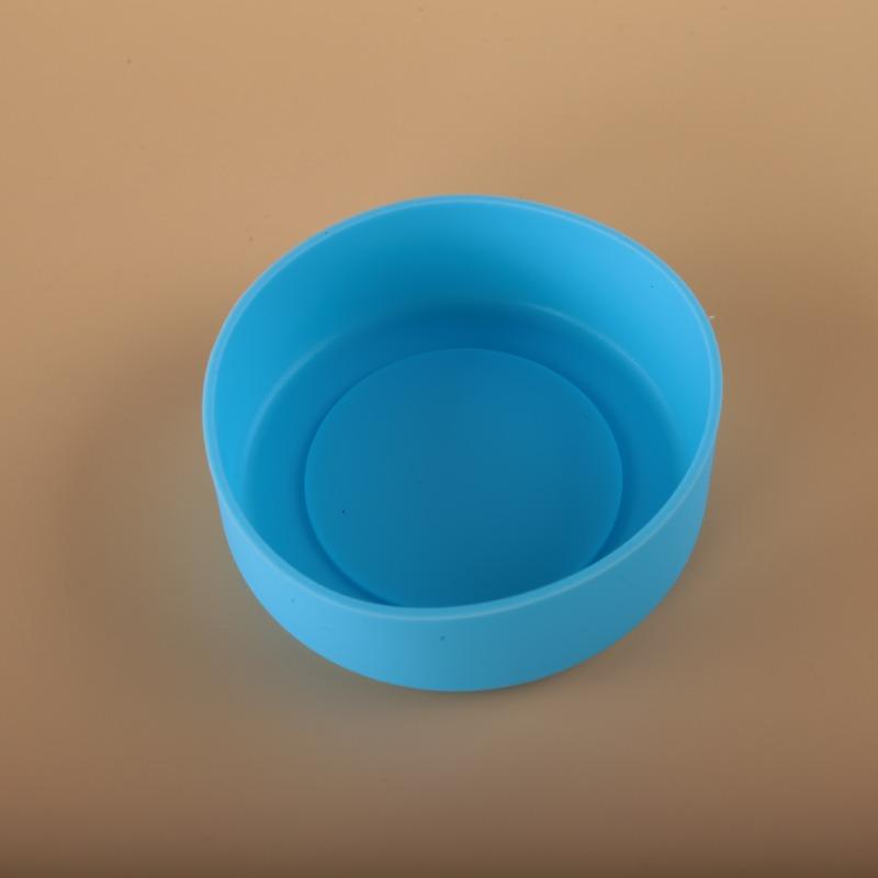 Silicone Base for Cup Sleeves, High and Low Heat Insulation Silicone Sleeves for Sports Water Bottles