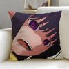anime Kaii to Otome to Kamikakushi Cushion Cover Soft  EasyWash Pillow Case  Versatile for Couch Bed Travel and Office