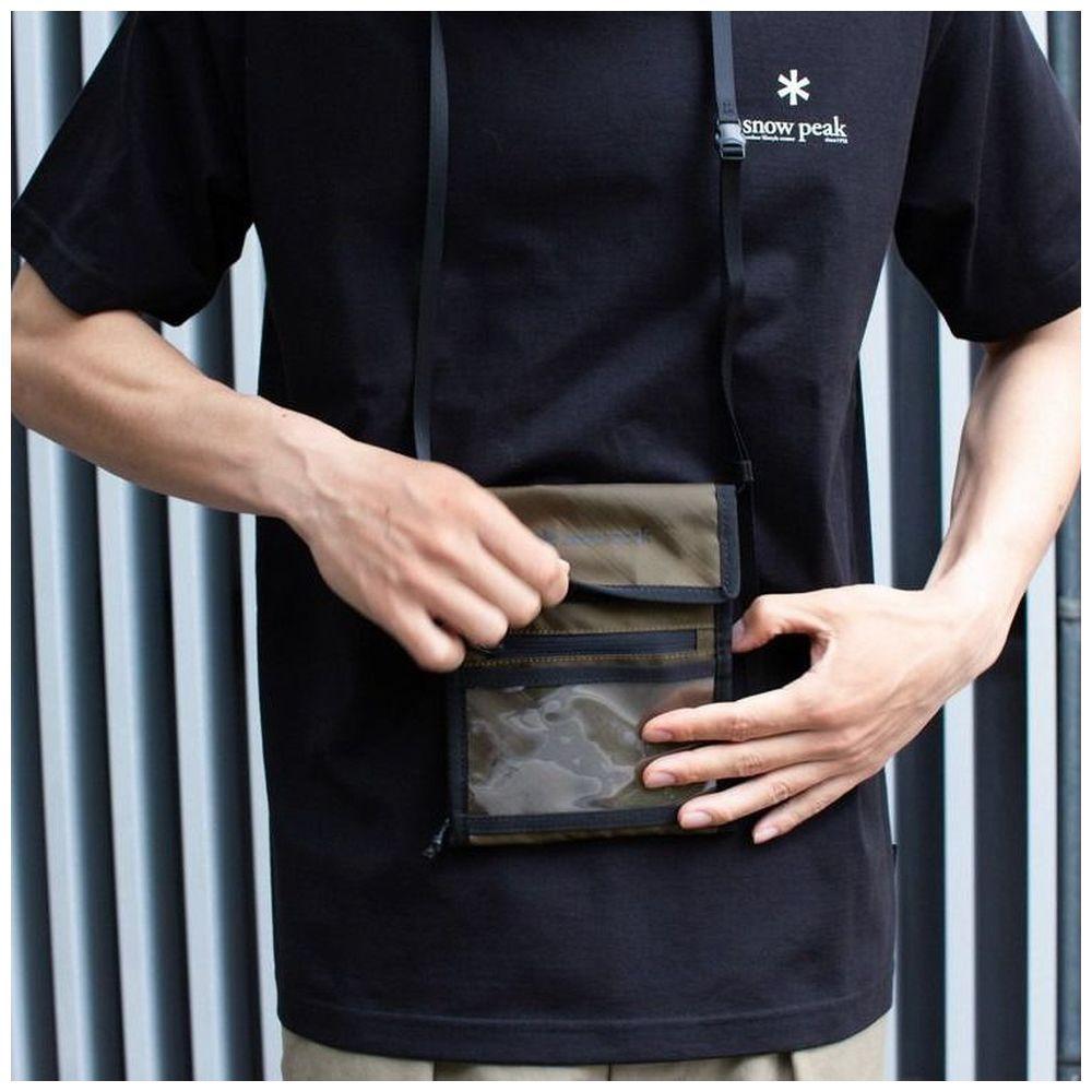 Snow Peak Pouch Ecopak Travel Pouch One BlAck Sp Ac 25su00200019 [w150 X D10 X H185  Mm ]