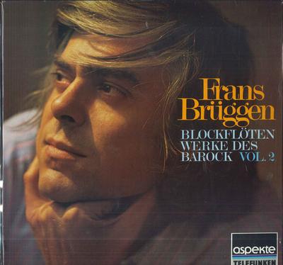 LP Record FRANS BRUGGEN  Blockflotenwerke Des Barock Vol.2 641360 TELEFUNKEN Germany Classical Used