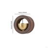 Shopkeeper's Door Opening, Unique Wooden Doorbell for Refrigerator, House Entrance