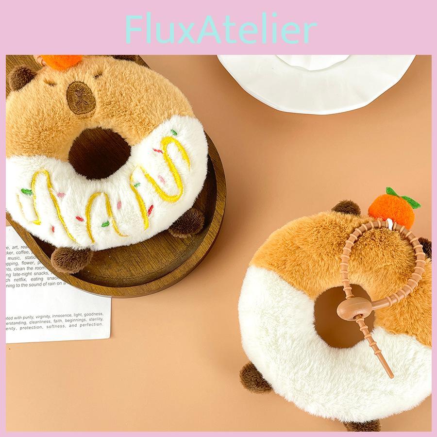 Süßes Capybara Plüschtier Süßes Donut-Design Mit PP-Baumwollfüllung Für Teenager-Zimmerdekoration