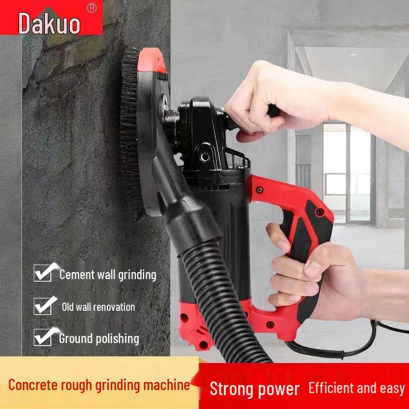 Electric Cement Floor Grinder with Grinding Discs – Wall Scraper & Putty Planer