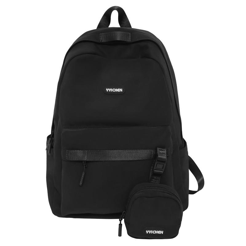 Japanese Casual Style Schoolbag Female, Large-Capacity Junior High School Student High School Backpack Niche Design Travel Backpack Male