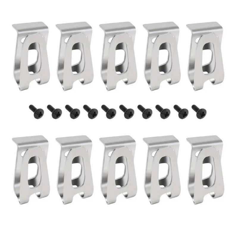 24TE 10Pcs Belt Hook Clip for Blower Heavy Duty Belt Clip Hook Replacement for DHP480 DHP482 HP457 HP347 TD127 TD126