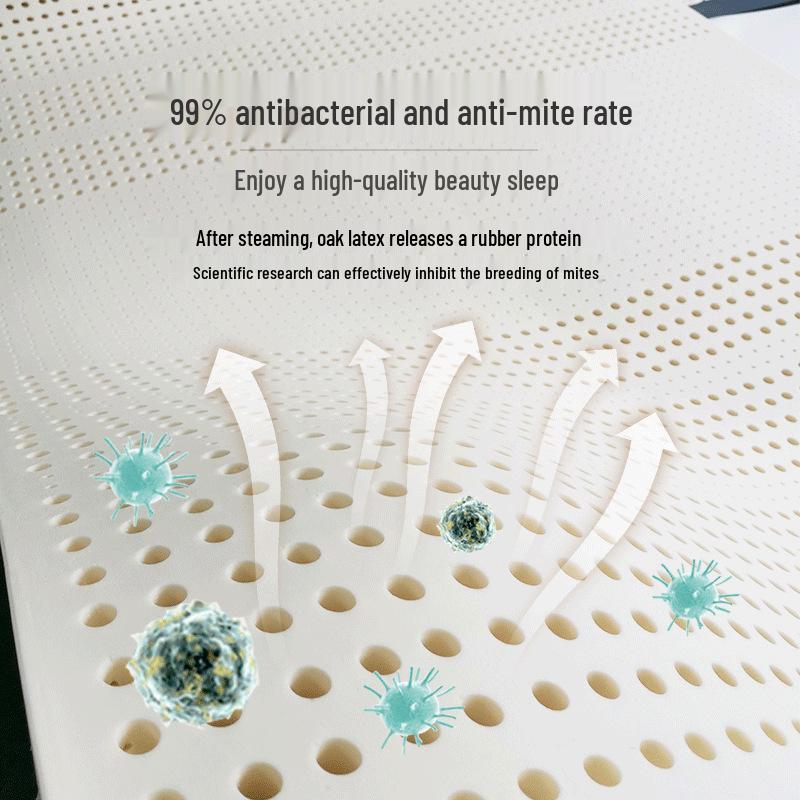 1.8 Natural Latex Mattress - Ergonomic Support for Home, Kids, Students, and Dorms