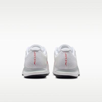 Nike Court Air Zoom Vapor 12 HC White Pure Platinum Light Crimson