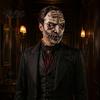 Soft Latex Scary Mask Halloween Horror Mask, Creepy Adjustable Strap Fancy Realistic Steel Nail for Party Cosplay Costume Haunted House Prop Character
