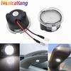 Par de Luzes de Cortesia Inferiores de Espelho Retrovisor para Ford F150 Raptor Edge Explorer Flex Fusion Lincoln Navigator Mark LT MKX, etc 12V Branco