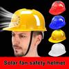 Solar Power Fan Helmet Outdoor Working Safety Hard Hat Workplace ABS Material Protective Cap Safety Hard Hat With Solar Fan