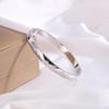 Women's Rhombus Fashionable, Simple and High-end Bracelet with Round Opening and Irregular Shape
