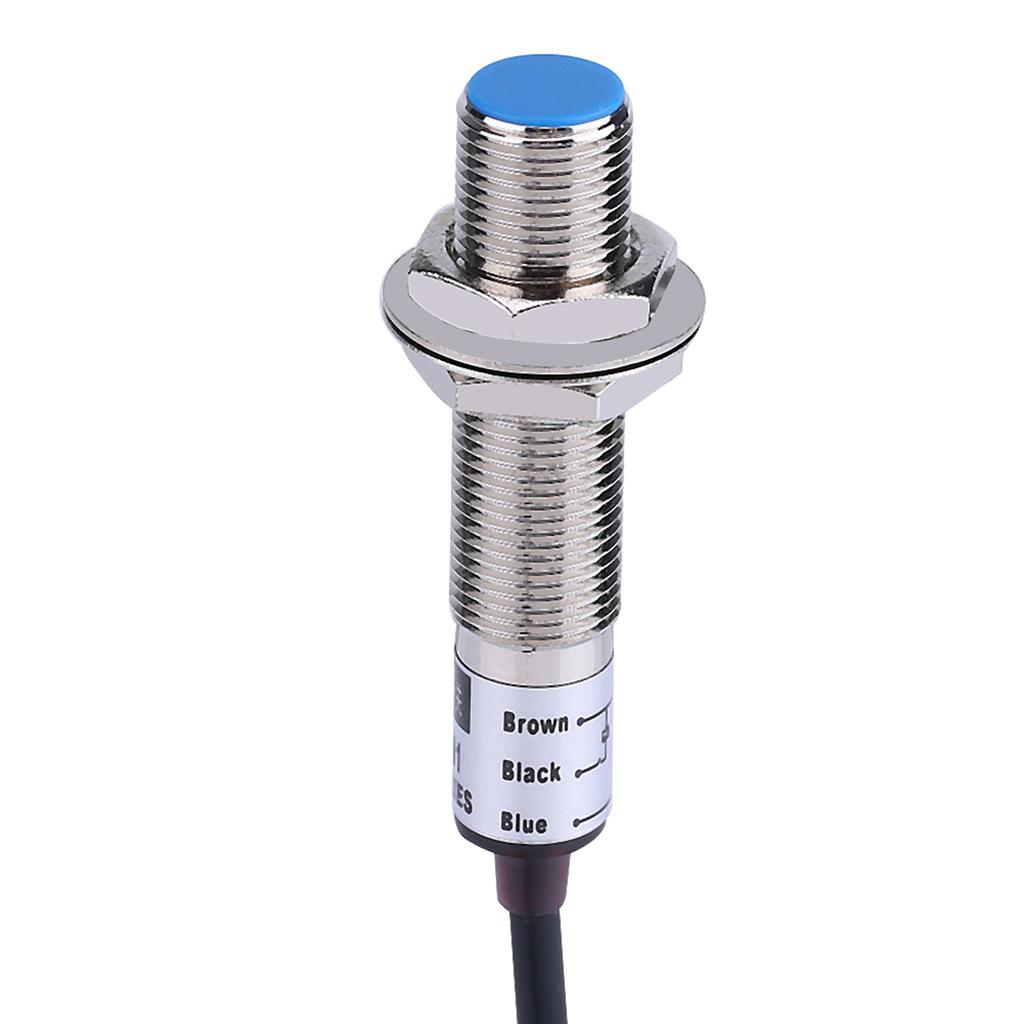 8 24V 4Digit LED Display Tachometer Motor RPM Meter Hall Switch Sensor NPN