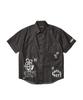 Yes Ic Y.E.S Doodle Half Shirt Black