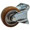 Fixed wheel set 125mm 300kg FTAU 1252 aluminum-polyurethane