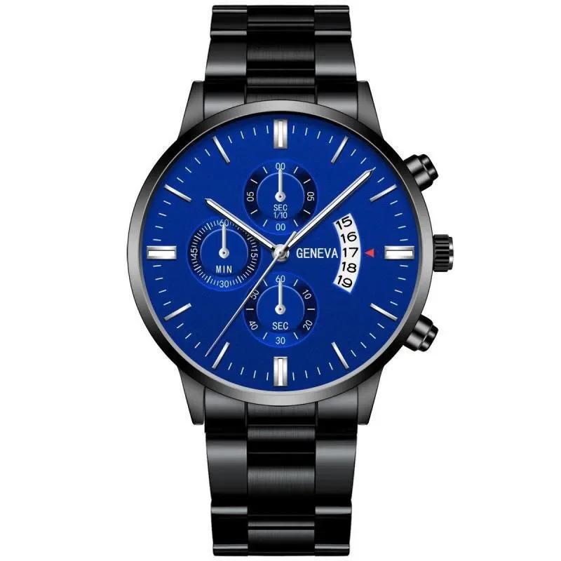 Luxury Fashion Watches Men Stainless Steel Quartz Wrist Watch for Man New Business Casual Watch Relojes Para Hombre