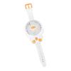 Fan Watch with Comfortable Strap USB Rechargeable Cute   Shape Wrist Watch Fan for Kids Indoor Outdoor Use