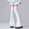 Y2K Bein Strümpfe Elastizität Schlankmachende Kniestrümpfe Japanischer Stil Spicy Femboy Über das Knie Hörnchenförmige Bündchen Sexy Accessoires