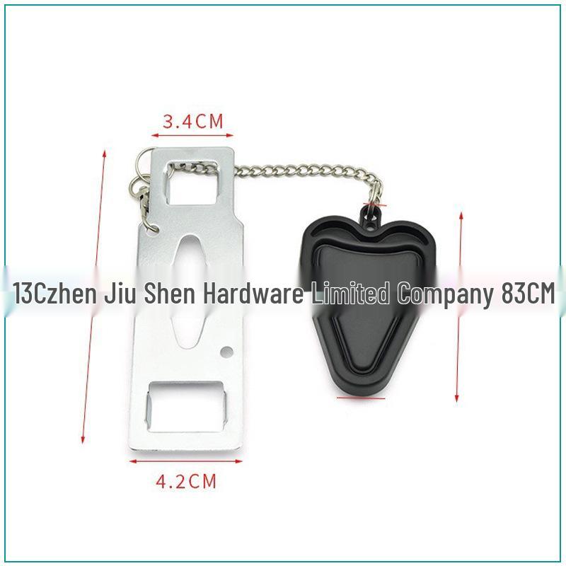 Portable Double-Headed Anti-Theft Door Lock & Stopper