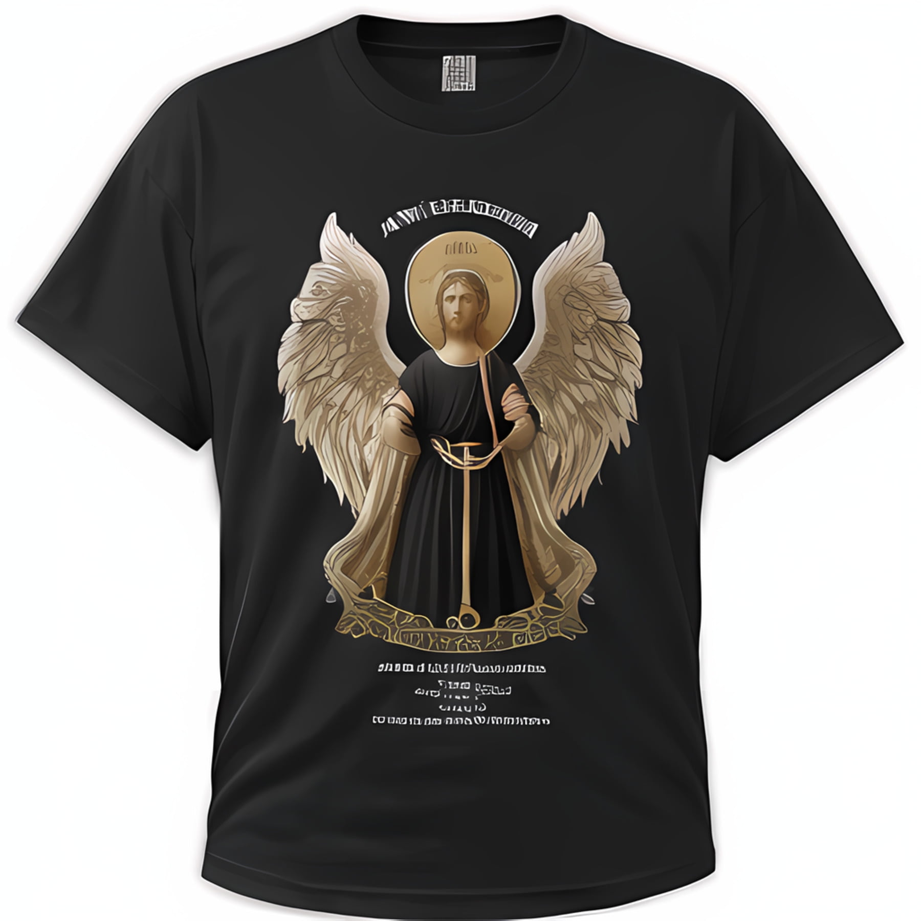 

St Archangel Gabriel Orthodox T-Shirt New 100% Cotton O-Neck Short Sleeve Summer Casual Mens T-shirt Size S-3XL - Men s Summe... S разноцветный
