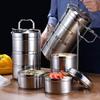 SikaiZhuo 304 Stainless Steel Multi-layer Insulated Lunch Box
