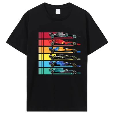 Koszulka dla fanów wyścigów F1 Formuły 1 Kierowca Lando Norris T-shirty Męskie Damskie Vintage T-shirt Okrągły dekolt krótki rękaw T-shirt#Kolor