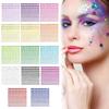 1Sheet 165Pcs 3456Mm Rhinestone Stickers Crystal Jewels Stickers Self Adhesive Face Body Gem Stickers Diy Decorative Crafts