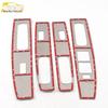 Decorative Frame & Button Stickers for Hongguang S: Car Window Armrest & Glass Lift Accessories