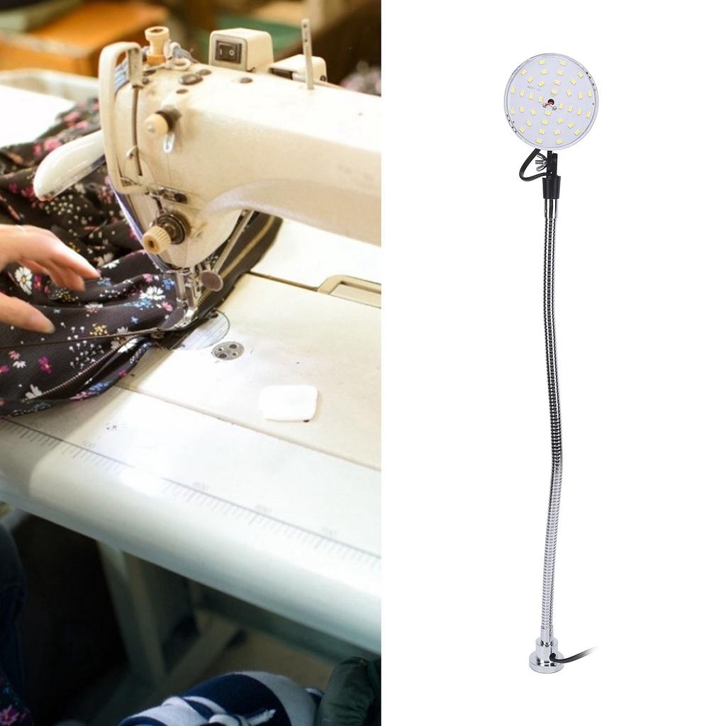 LED Machine Light Magnetic Base 50cm Flexible Gooseneck Tube Sewing Machine Light Magnetic Work Light LED Sewing Machine Light