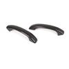 Car Side Door Handle Cover Trim For Smart ForTwo 2007-2015 Carbon Fiber ABS 2PCS