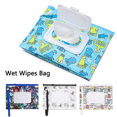 Snap-Strap Carrying Case Baby Product Tissue Box Wet Wipes Bag Cosmetic Pouch Stroller Accessories