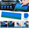 Suede Felt Window Tint Tool Measuring Edge Graphic Squeegee Wallpaper Smoother  Auto Detailing