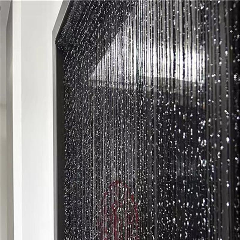 Ave Split Decorative Door String Curtain Wall Panel Fringe Window Panel Drapes Room Divider Blind Divider Tassel Screen Home 100cm*200cm
