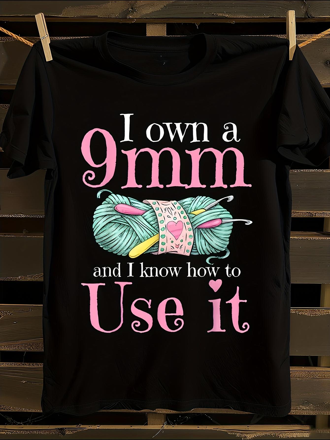 NWT Funny Crocheting Weekend Forecast Crochet Tee Shirt G... XXXL