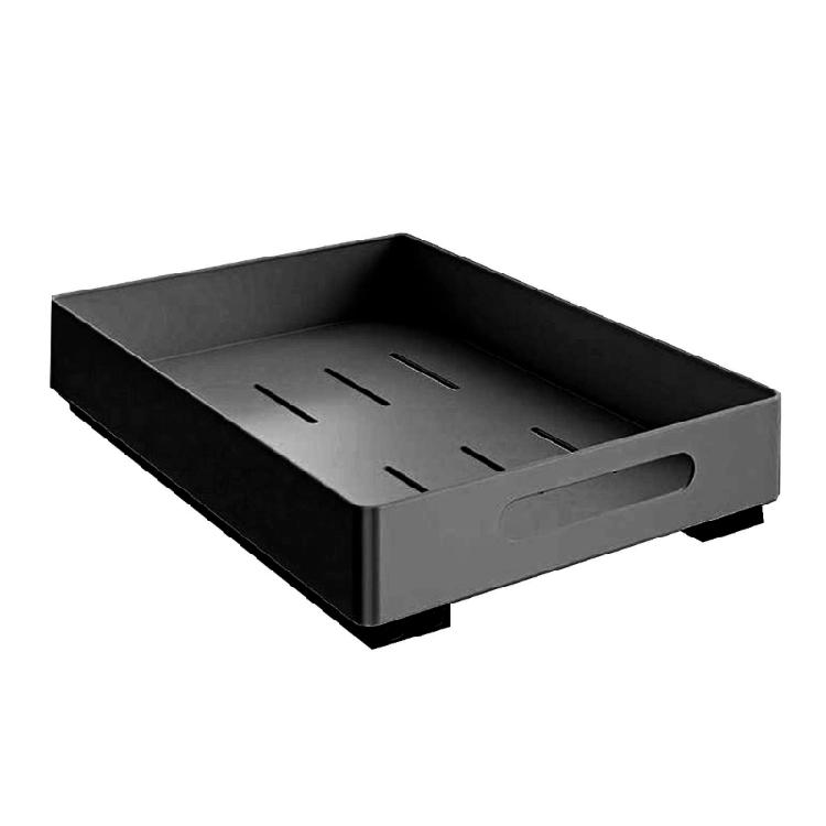 No Drilling Condiment Rack Extendable Drawer Storage Shelves for Kitchen Cabinet