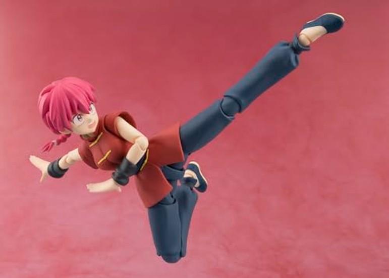 TAMASHII NATIONS S.H. Figuarts Ranma 1/2 approximately 120mm PVC ABS painted movable figure.