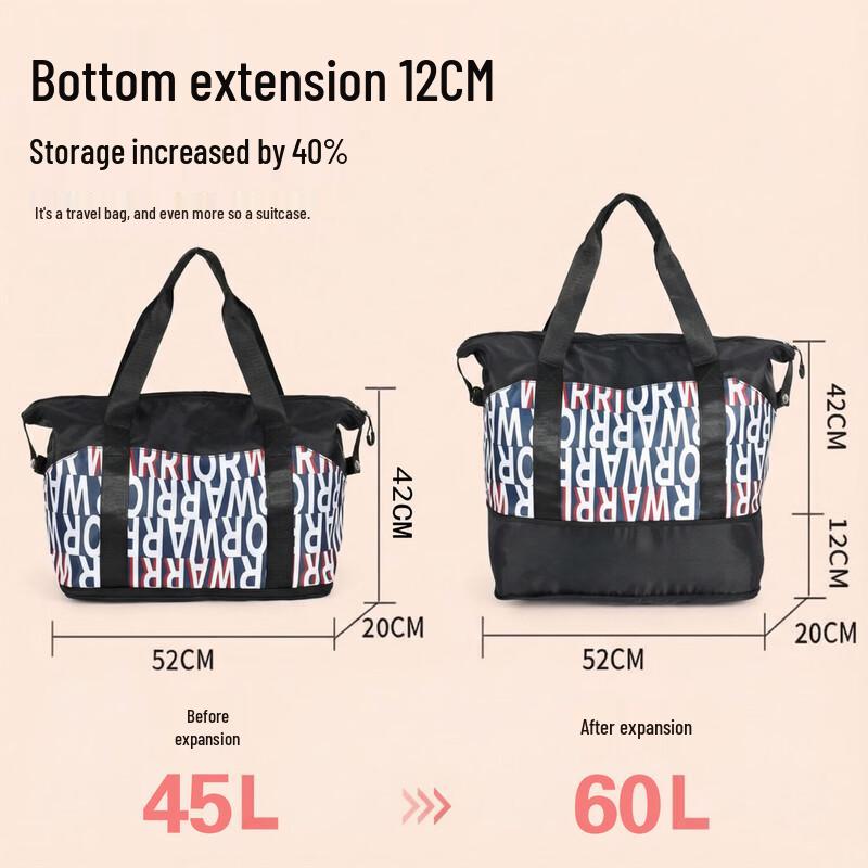 Warrior Expandable Travel Duffle Bag