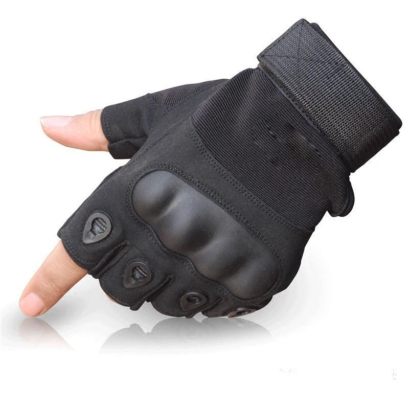 Military Tactical Gloves For Men Outdoor Cut Resistant Mittens Sports Gloves Shooting Airsoft Combat Half Finger Gloves