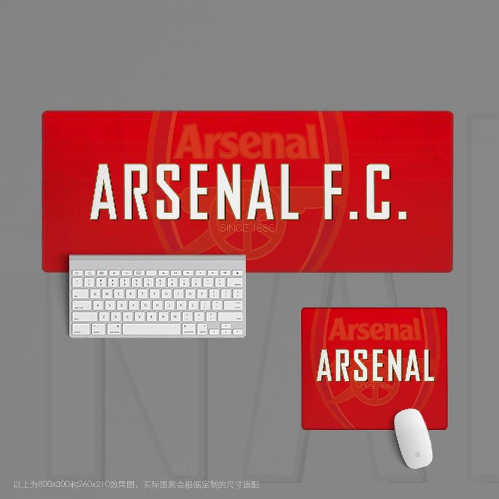 High quality leather non-slip mouse pad oversized office keyboard pad book table mat football fan supplies gift premier league arsenal gunner henry