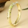 Spring Loaded Opening Bangle Bracelet Open Cuff Wrist Jewelry Women's Bangle  Women's Daily Wear