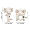 Organic Cotton Hand Rattle Baby Soothing Toy Infant Baby Rattle Toy for Babies