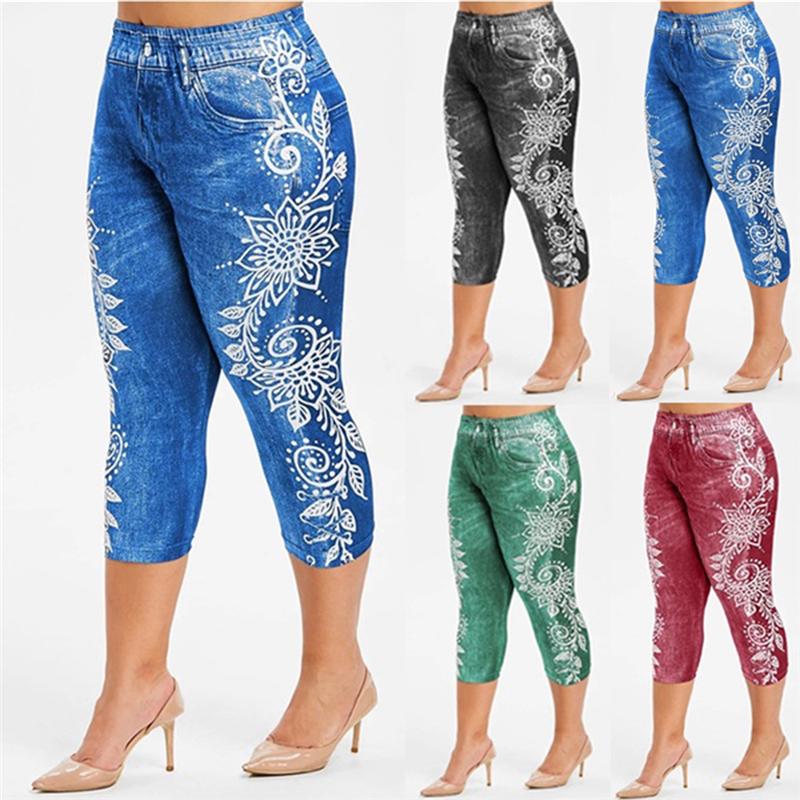 plus size compression capri leggings